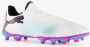 Puma Future 7 Play FG AG Jr. voetbalschoenen wit roze blauw Imitatieleer 34 - Thumbnail 14