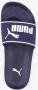 Puma Leadcat 2.0 badslippers donkerblauw wit - Thumbnail 10