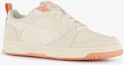 Puma Rebound V6 Low Coquette dames sneakers beige