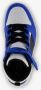 Puma Rebound V6 Mid sneakers wit zwart blauw Jongens Meisjes Imitatieleer 34 - Thumbnail 12