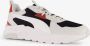 PUMA Trinity Lite Heren Sneakers Black- White-Glacial Gray-Intense Red - Thumbnail 7