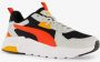 Puma Trinity Lite sneakers wit zwart rood geel Mesh Meerkleurig 35.5 - Thumbnail 11