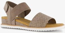 Skechers Bobs Desert Kiss dames sandalen beige