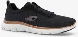 Skechers Flex Appeal 4.0 dames sneakers zwart