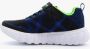 Skechers Flex Glow Jongens Sneakers Black Blue Lime - Thumbnail 85