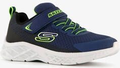 Skechers Microspec II kinder sneakers blauw