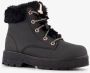 Skechers Street Glitz gevoerde veterboots zwart - Thumbnail 5