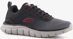 Skechers Track Ripkent heren sneakers zwart grijs