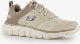 Skechers Track Syntac heren sportschoenen beige