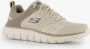 Skechers Track Syntac heren sportschoenen beige Extra comfort Memory Foam - Thumbnail 35