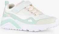 Skechers Uno meisjes sneakers wit mintgroen