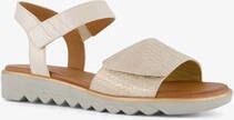 Softline dames sandalen beige goud