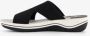 Softline dames slippers zwart wit - Thumbnail 4