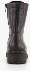 Softline dames veterboots zwart