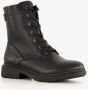 Softline dames veterboots zwart - Thumbnail 5