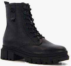 s.Oliver s. Oliver dames veterboots zwart