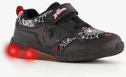 Spider-Man jongens sneakers met lichtjes zwart