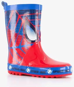 Spider-Man kinder regenlaarzen blauw rood