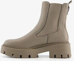 tamaris dames Chelsea boots groen beige