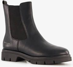 tamaris dames chelsea boots zwart