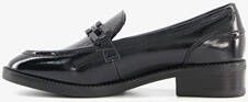 tamaris dames lak loafers zwart