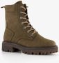 Tamaris dames veterboots olijfgroen - Thumbnail 10