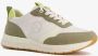 Tamaris vegan dames sneakers groen beige Uitneembare zool - Thumbnail 12