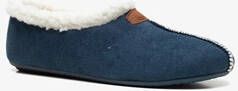 Thu!s gevoerde dames pantoffels blauw