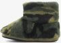 Thu!s kinder sloffen met camouflage print Groen Pantoffels - Thumbnail 2