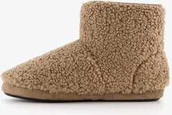 Thu!s teddy heren pantoffels beige