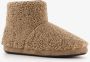 Thu!s teddy heren pantoffels beige Sloffen - Thumbnail 5