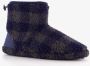 Thu!s teddy heren pantoffels blauw Sloffen - Thumbnail 5