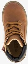 TwoDay leren jongens veterboots cognac bruin