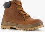 TwoDay leren jongens veterboots cognac bruin - Thumbnail 5