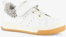 TwoDay leren meisjes sneakers wit