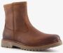 Van Beers gevoerde leren heren boots bruin - Thumbnail 5