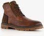 Van Beers leren heren veterboots bruin - Thumbnail 5