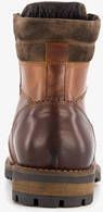 Van Beers leren heren veterboots cognac