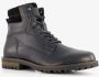 Van Beers leren heren veterboots zwart - Thumbnail 4