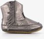 Groot leren babyschoenen metallic grijs Uitneembare zool In cadeauverpakking - Thumbnail 2