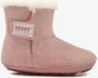 Groot leren babyschoenen roze Echt leer Uitneembare zool In cadeauverpakking - Thumbnail 2