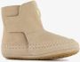 Groot leren meisjes babyschoenen beige Uitneembare zool In cadeauverpakking - Thumbnail 2