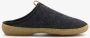 Hush Puppies wollen dames pantoffels grijs Sloffen Uitneembare zool - Thumbnail 2