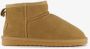 Hush Puppies gevoerde suede laarsjes camel Bruin Echt leer - Thumbnail 2