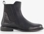 Hush Puppies leren dames chelsea boots zwart - Thumbnail 2