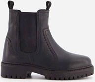 Hush Puppies leren kinder Chelsea boots zwart