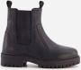 Hush Puppies leren kinder Chelsea boots zwart - Thumbnail 2