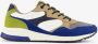 Hush Puppies heren sneakers blauw groen Uitneembare zool - Thumbnail 2