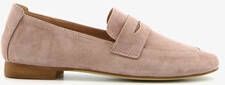 Hush Puppies suede dames loafers beige