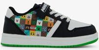 Minecraft jongens sneakers zwart wit